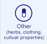 Other(herbs, clothing, cultural properties, etc.)