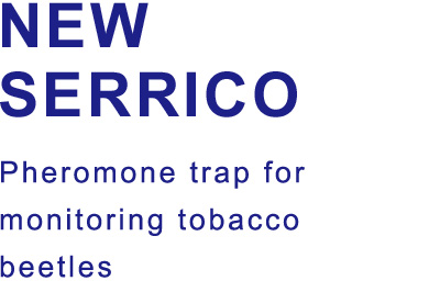 NEW SERRICO Pheromone trap for monitoring tobacco beetles